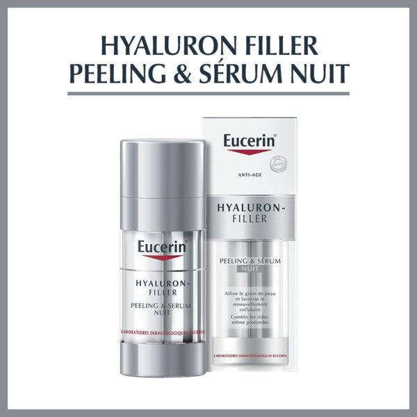 Eucerin - Hyaluron-Filler Peeling & Sérum Nuit - 30 ml