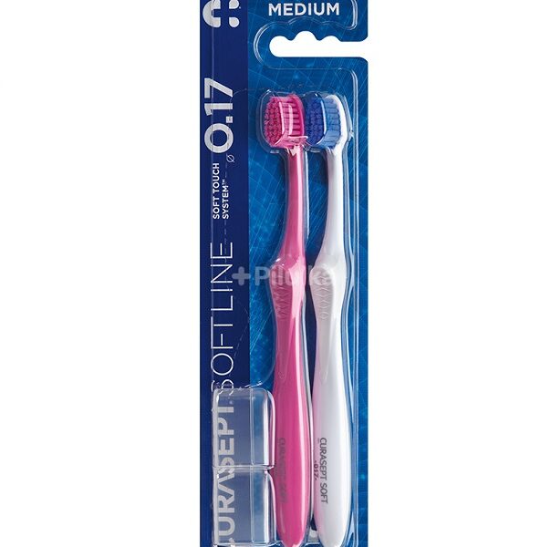 CURASEPT Brosse à dents médium 017 MEDIUM Pack