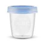 AVENT SET POTS DE CONSERVATION POUR LAIT MATERNEL 180 ML/6OZ SCF618/10 – Image 2