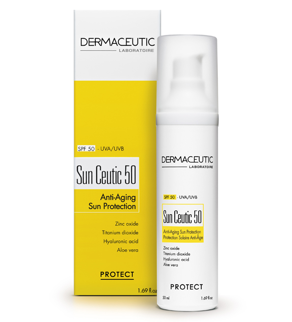 3401399632433-1-2 Dermaceutic - Sun Ceutic 50 Protection Solaire Anti-âge - 50 ml – Image 1