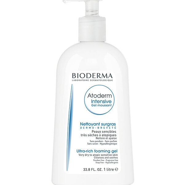 Atoderm intensive gel moussante 1L