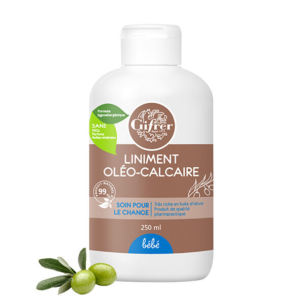 GIFRER LINIMENT OLEO-CALCAIRE HUILE OLIVE EXTRA 250 ML