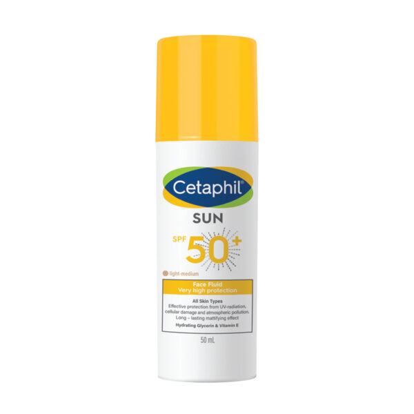 Cetaphil Sun Face Fluide Teinte spf50+ 50ml