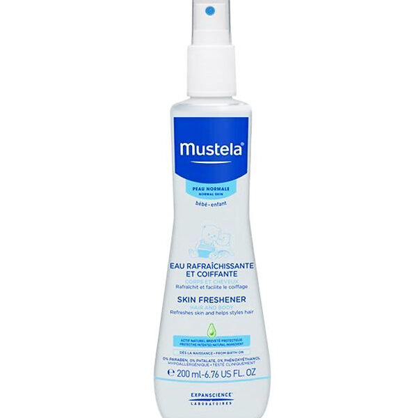 Mustela Eau Rafraîchissante et Coiffante pour Bébé - 200 ml