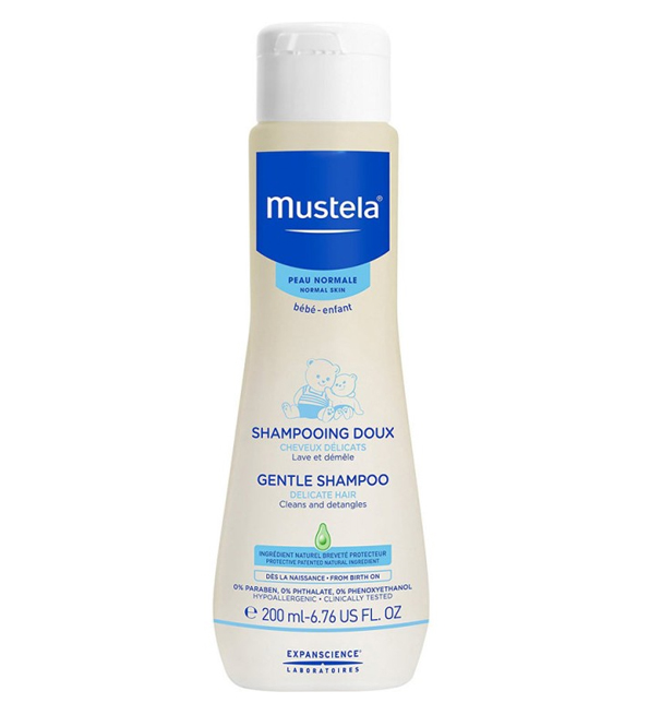3504105028442-1-2 Mustela Shampoing Doux - 200 ml – Image 1
