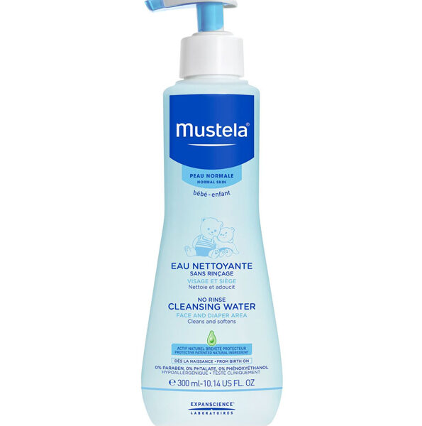 Mustela Eau Nettoyante Sans Rinçage - 300 ml