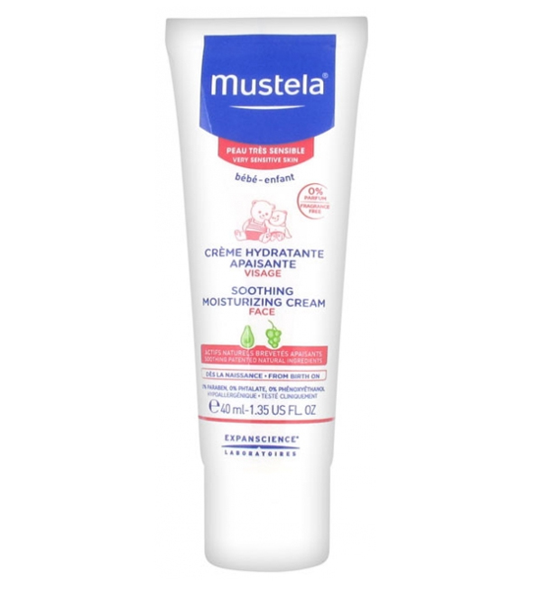 3504105029982-1-2 Mustela Crème Hydratante Apaisante - 40 ml – Image 1