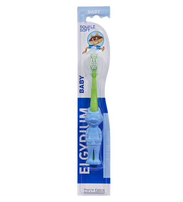 3577057054678-1-2 Elgydium Baby - Brosse à dents 0-2 Ans – Image 1
