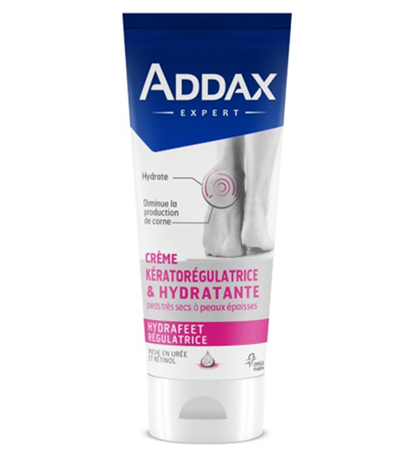 3595894787436-1-2 Addax Crème kératorégulatrice et hydratante pieds - 100 ml – Image 1