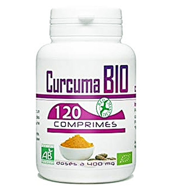 3700216240210-1-2 Gph Diffusion Curcuma Bio - 120 Comprimés – Image 1