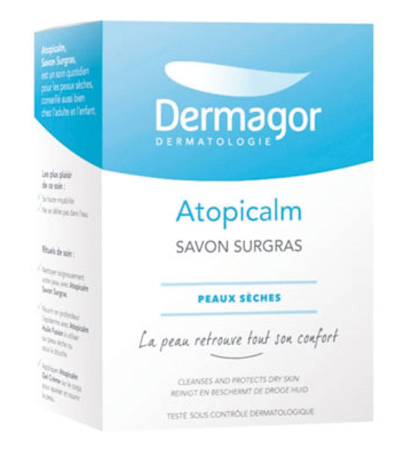 3700322548057-1-2 Dermagor - Atopicalm Savon surgras peaux sèches - 150 g – Image 1