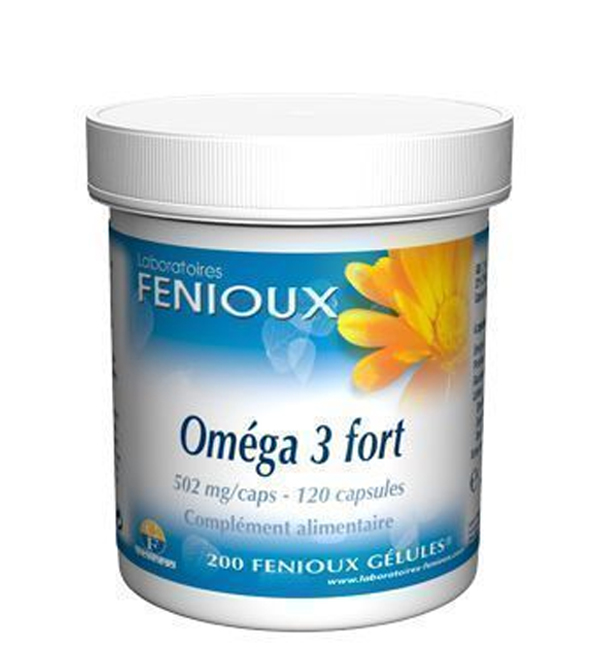 3700790002150-1-2 Fenioux Oméga 3 Fort - 120 Capsules - 502 mg – Image 1