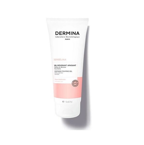 Dermina Sensélina Gel Moussant Apaisant 100ml