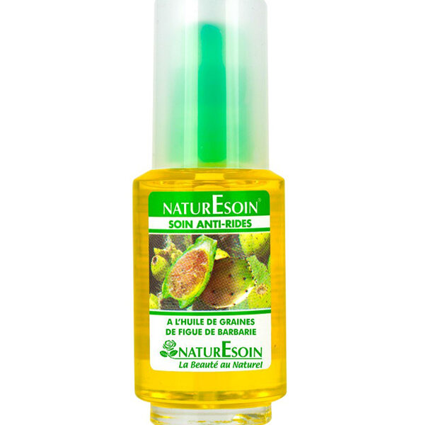 NaturEsoin Huile de Graines de Figue de Barbarie Soin Anti-Rides - 50 ml