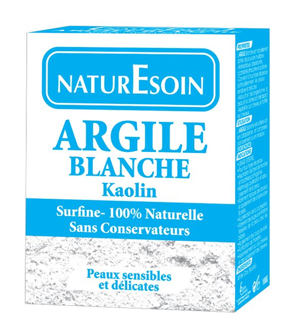 6111246207598-1-2 NaturEsoin Argile Blanche - 100 G – Image 1