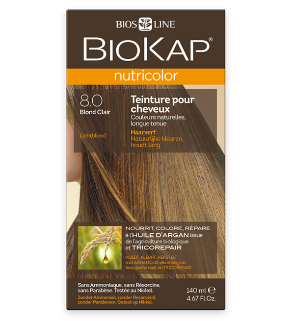8030243010391-1-2 Biokap - Nutricolor 8.0 Blond clair – Image 1