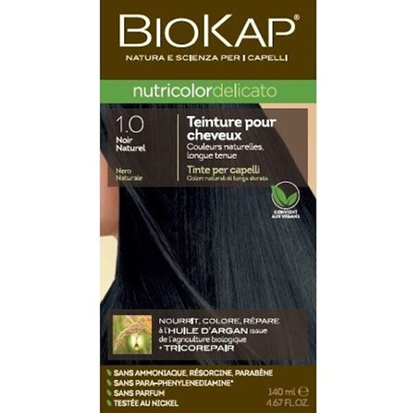 Biokap - Nutricolor Delicato 1.0 Noir naturel