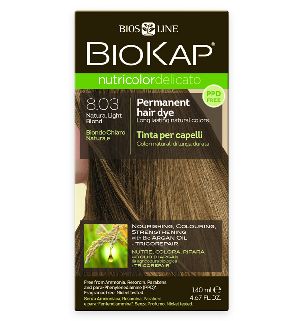 8030243019479-1-2 Biokap - Nutricolor Delicato 8.03 Blond clair naturel – Image 1