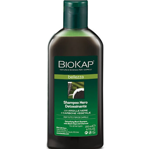 Biokap - Shampoing noir detoxifiant Belleza - 200 ml