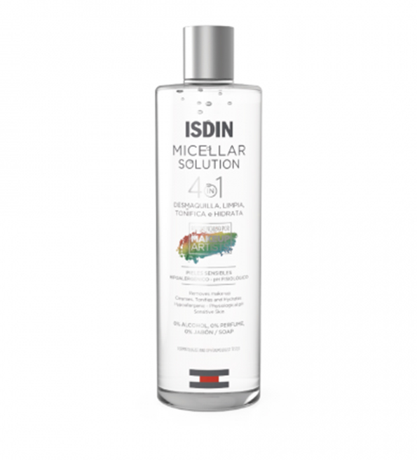 8429420163577-2 Isdin Solution Micellaire 4in1 Peaux Seches 400ml – Image 1