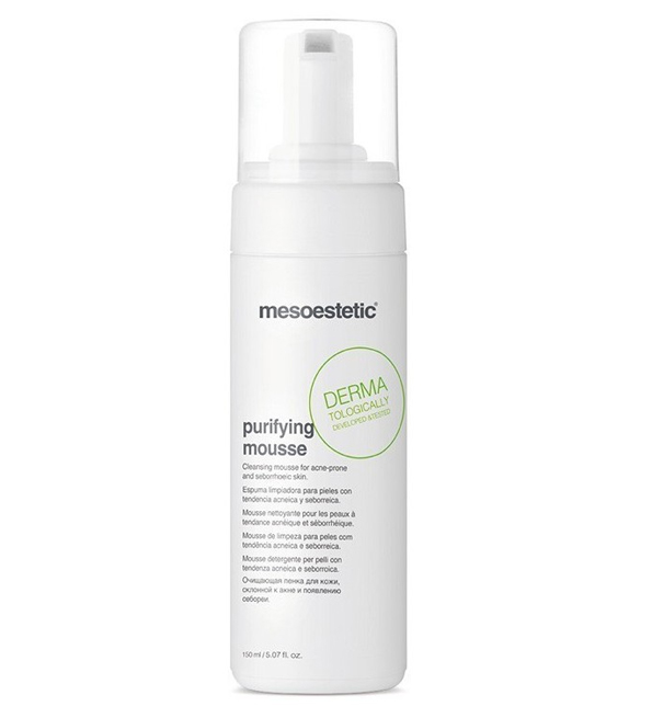 8436024754711-1-2 Mesoestetic Purifying Mousse ACNE SOLUTION - 150 ml – Image 1
