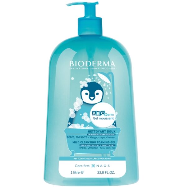 ABCDERM GEL MOUSSANT 1 LITRE