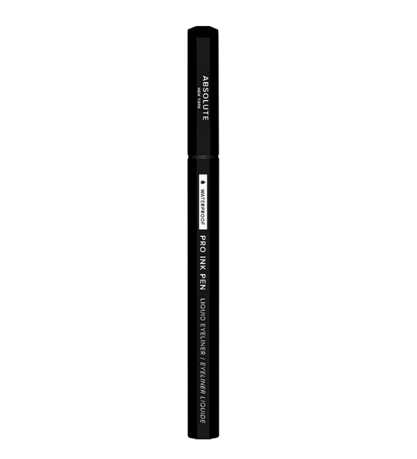 Absolute-Pro-Ink-Pen-Liquid-Eyeliner-Jet-Black-MEIP01-1 ABSOLUTE NEW YORK Pro Ink Pen Liquid Eyeliner Jet Black – Image 1