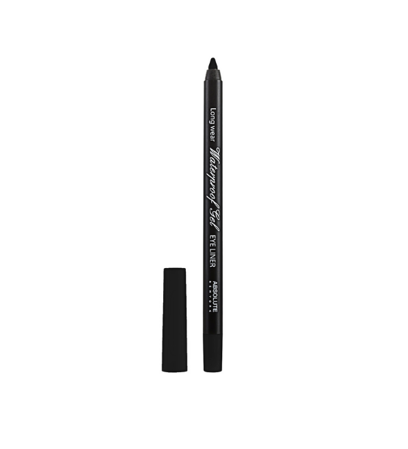 Absolute-Waterproof-Gel-Eyeliner-Black-NFB78-1 ABSOLUTE NEW YORK Waterproof Gel Eyeliner Black – Image 1