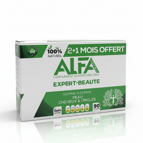 Alfaderm 3 Unites Expert Beauty 2+1 Mois Offert