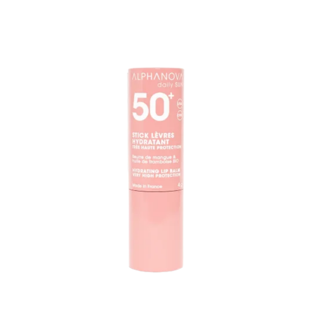 Alphanova-stick-levres-hydratant-spf50-4g-3 Alphanova Stick Levres Hydratant Spf50+ 4g – Image 1