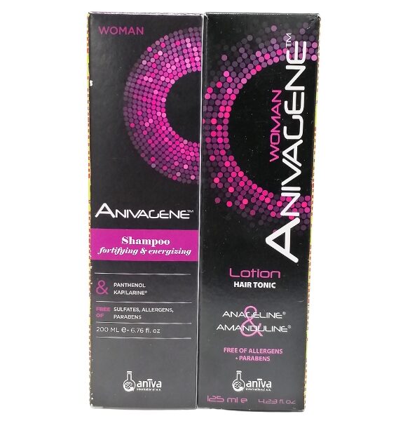 Anivagene Shampoing Fortifiant 200ml + Lotion Tonic 125ml PACK FEMME