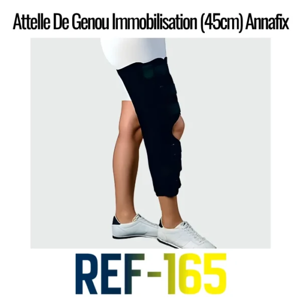 ANNAFIX Attelle de Genou Immobilisation (45cm) REF-165