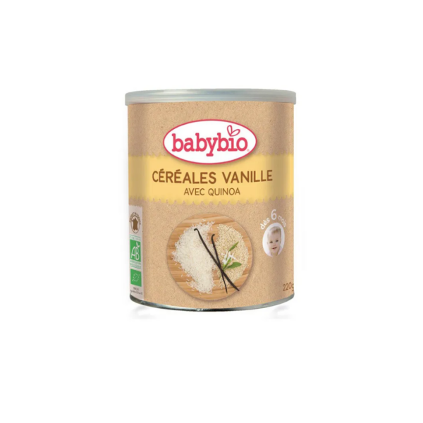 BABYBIO CEREALES VANILLE 220G