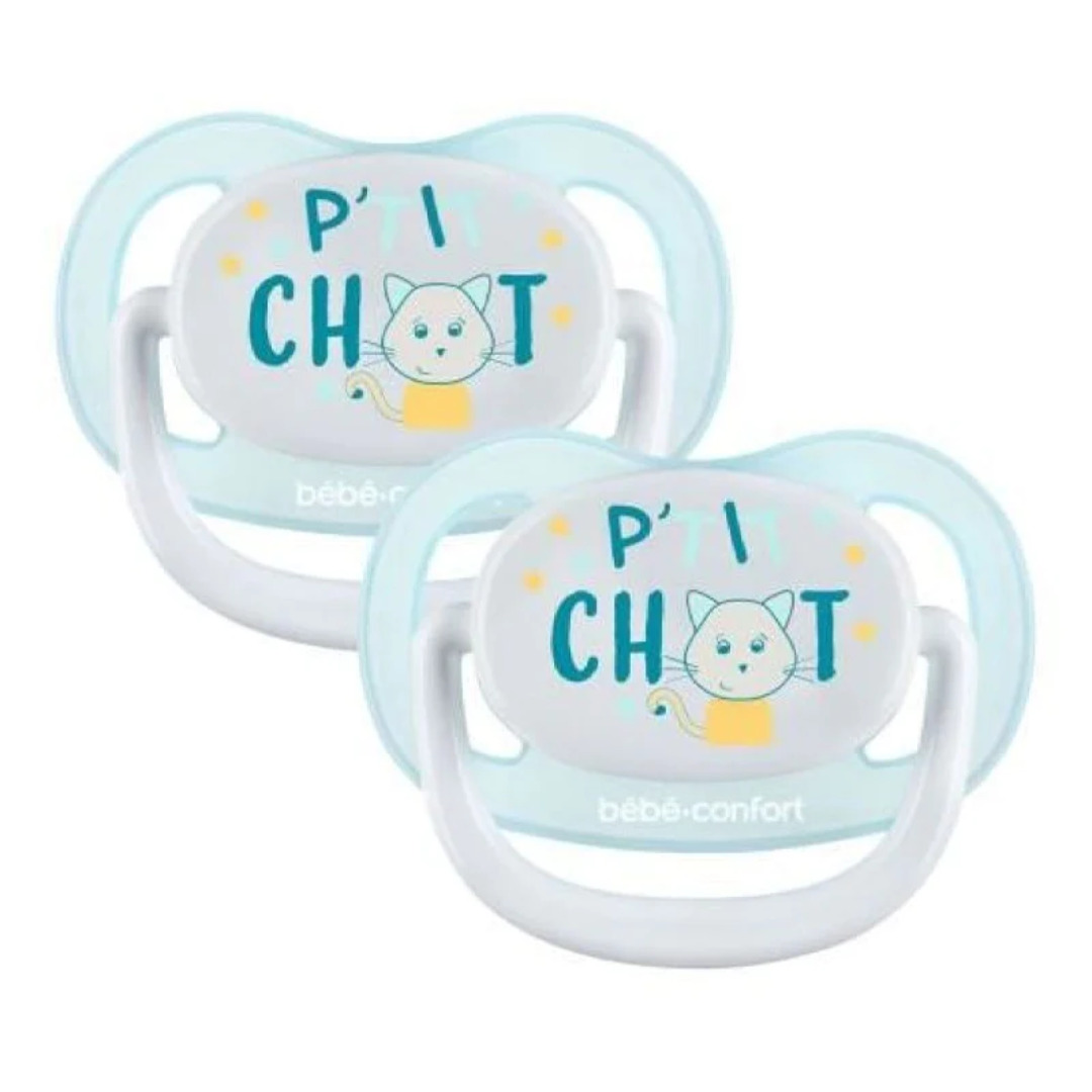 BB-Conf-2-Suc-Physio-Air-Conf-18-36m-Petit-chat-2 Bebe Confort 2 Sucette Physio Air Conf 18-36m Petit Chat – Image 1