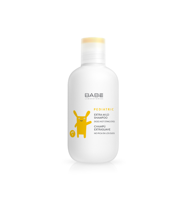 Babe-Extra-mild-shampoo-pediatric-200ml-2 Babe Extra Mild Shampoo Pediatric 200ml – Image 1