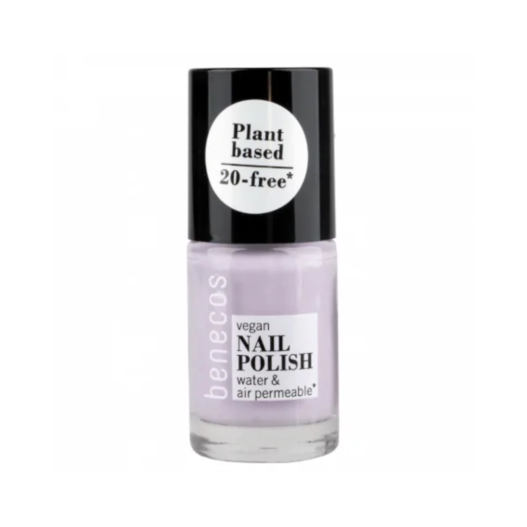 Benecos-nail-polish-lovely-lavander-5ml Benecos Nail Polish Lovely Lavander 5ml – Image 1