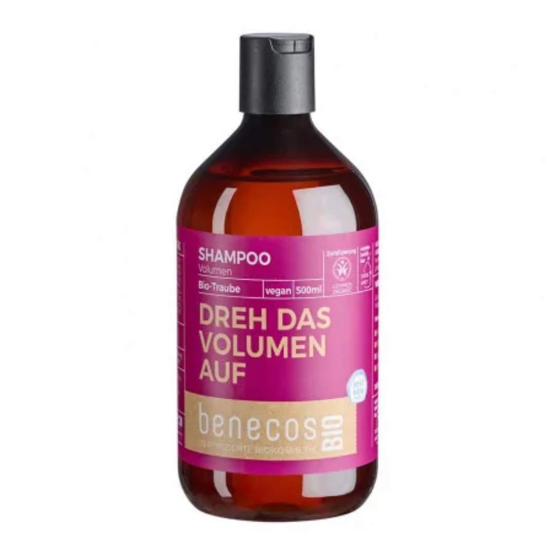 Benecosbio-shamp-volume-500ml-2 Benecos Bio Shampoing Volume 500ml – Image 1