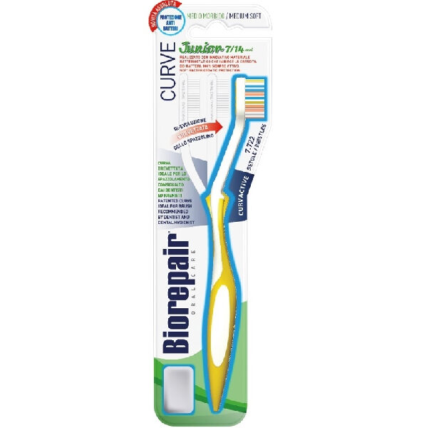 Biorepair Brosse A dents Junior 6-12 Aans Medium soft