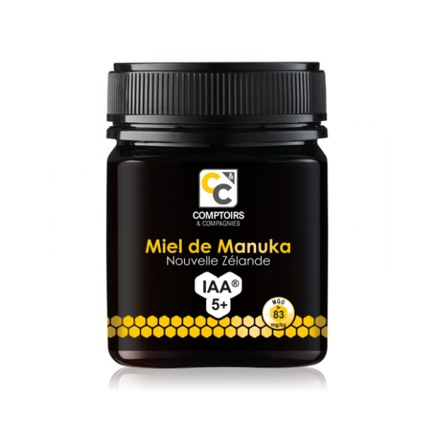 COMPTOIRS ET COMPAGNIES MIEL DE MANUKA IAA5+ MGO 83 250G