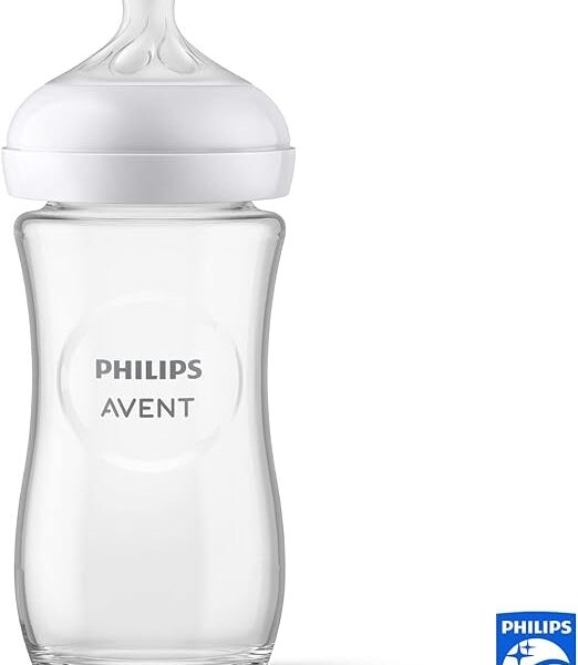 AVENT BIBERON NATURAL EN VERRE 3.0 TEAT 1M+ 260ML  SCY933/01