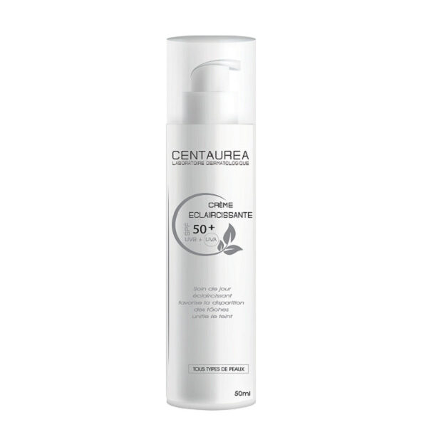 Centaurea Creme Eclaircissante spf50+ 50ml