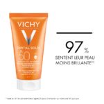 Vichy Capital Soleil Émulsion Anti-Brillance Toucher Sec SPF50 Peau Sensible Mixte à Grasse | 50ml – Image 10