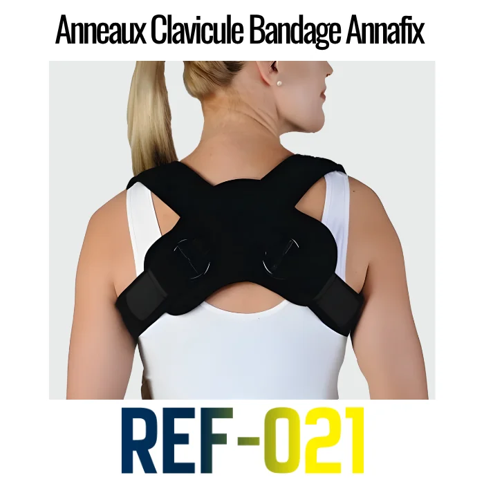 Coissin-Dabduction-45-60-Deg-Annafix-2-021-1 ANNAFIX Anneaux Clavicule Bandage Taille 2 L-XXL REF-021 – Image 1