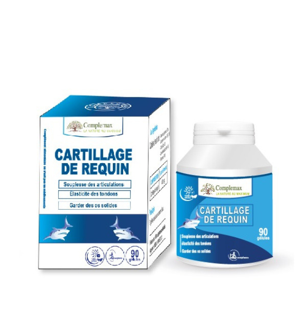 Complemax-cartillage-de-requin-400mg-90-gelules-2 Complemax Cartillage De Requin 400mg 90 Gelules – Image 1