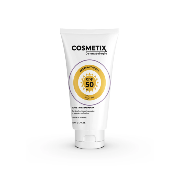 Cosmetix Soin 2en1 Creme Anti-Rides spf50 50ml