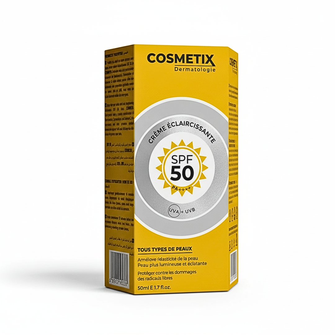 Cosmetix-creme-eclaircissante-spf-50-50ml-2 Cosmetix Creme Eclaircissante Spf 50 50ml – Image 1