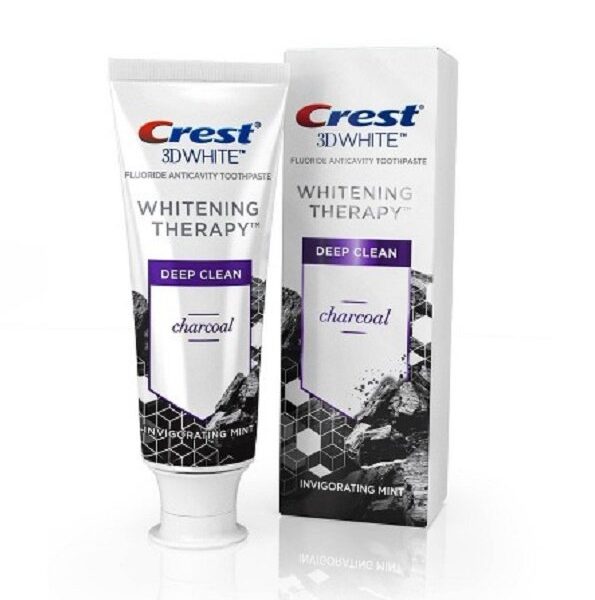 CREST 3D White Whitening Therapy Fluorure au Charbon de Bois 75ml