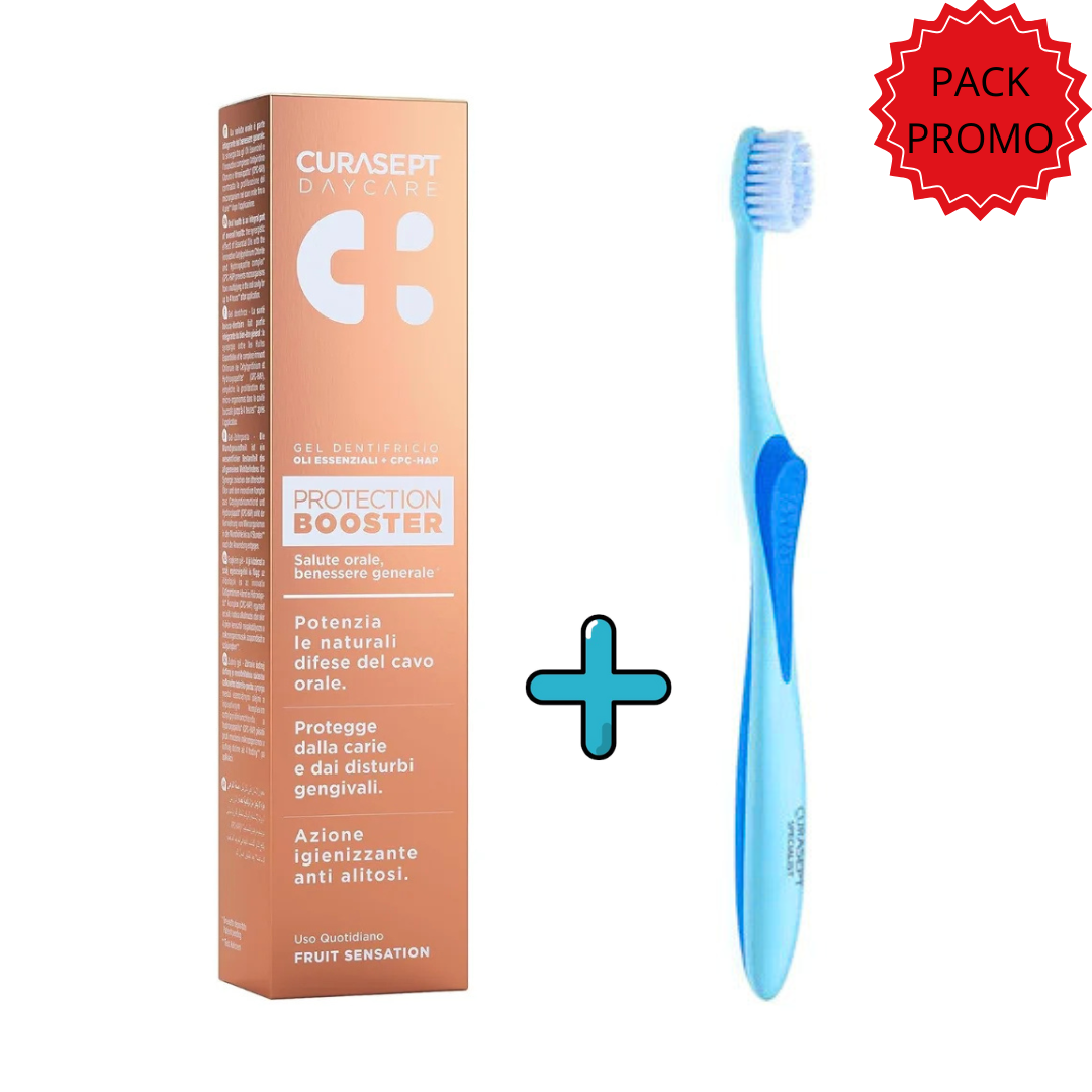 Curasept-dent-booster-Menthe-glace-75mlbad-maxi-soft-pack-3 Curasept Dentifrice Booster Fruit Sensation 75ml+Brosse A Dents Maxi Soft Pack – Image 1