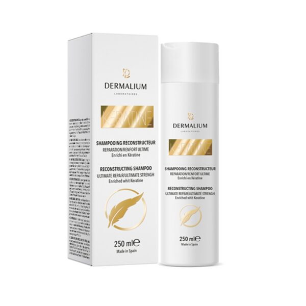 Dermalium Keratine Shampoing Reconstructeur 250ml