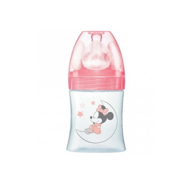 Dodie - Biberon Disney Baby Minnie Sensation+ Anti-colique tétine plate (0-6 M) - 150 ml